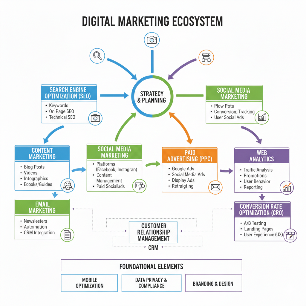 Components of Digital Marketing