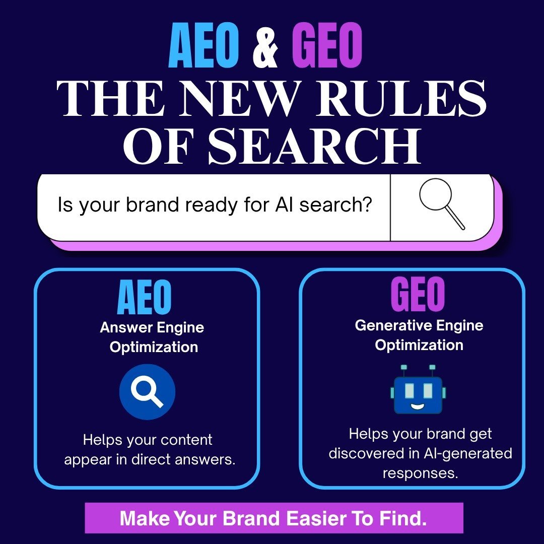 AEO and GEO — the new rules of search