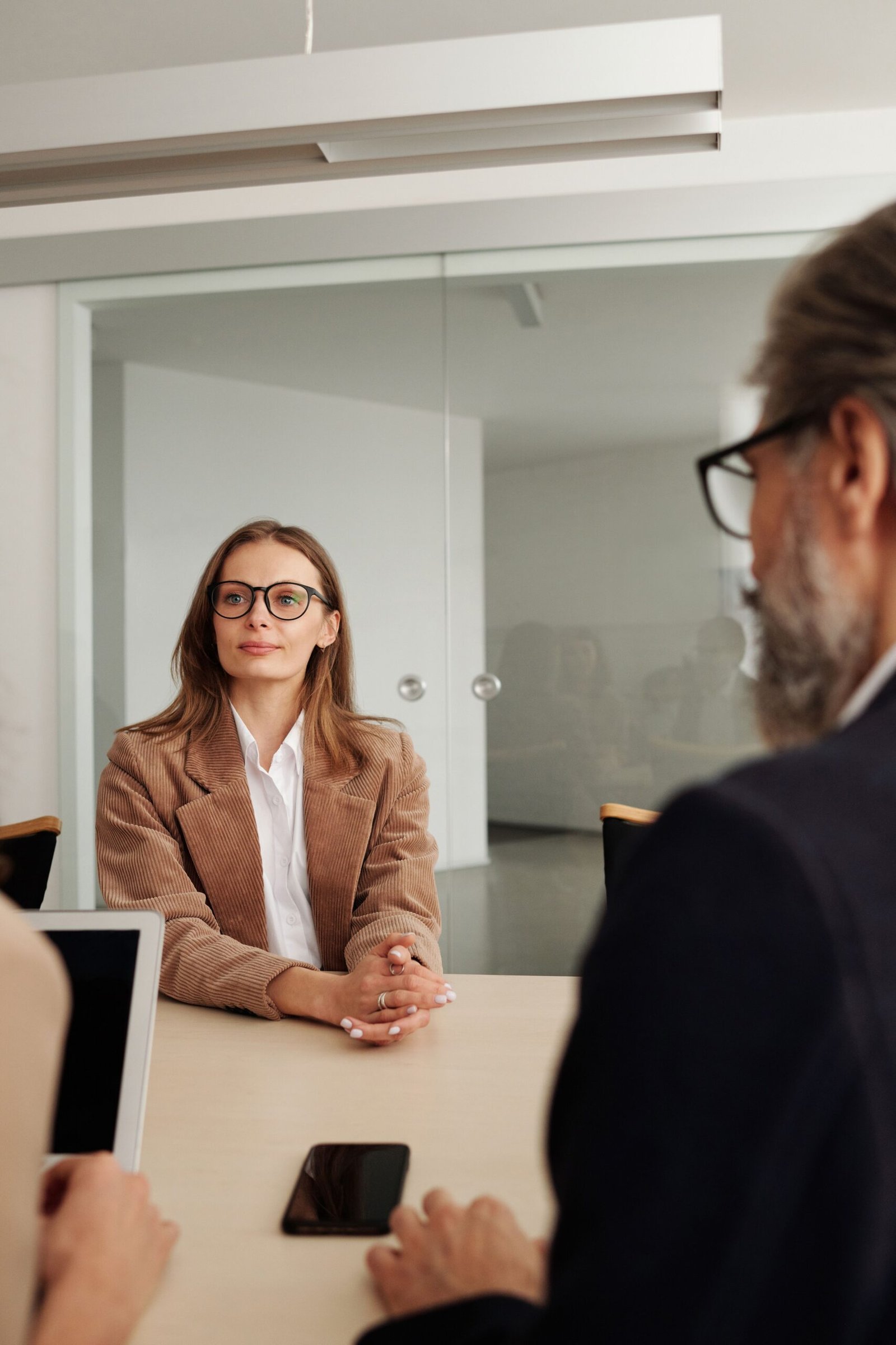 Business consultants in a strategy meeting